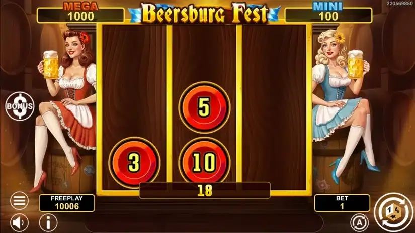 Beersburg Fest Hold And Win slot screenshot 