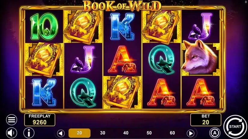 Book of Wild slot screenshot 2