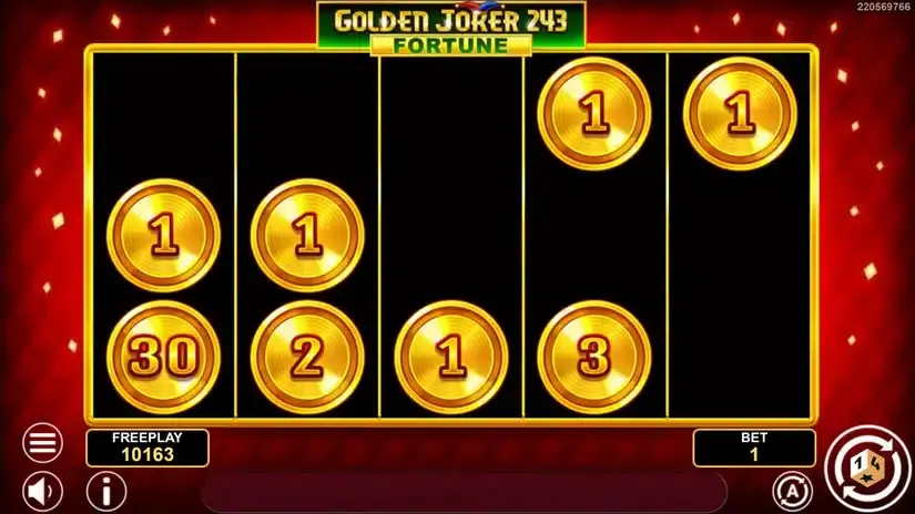 Golden Joker 243 Fortune slot screenshot 7