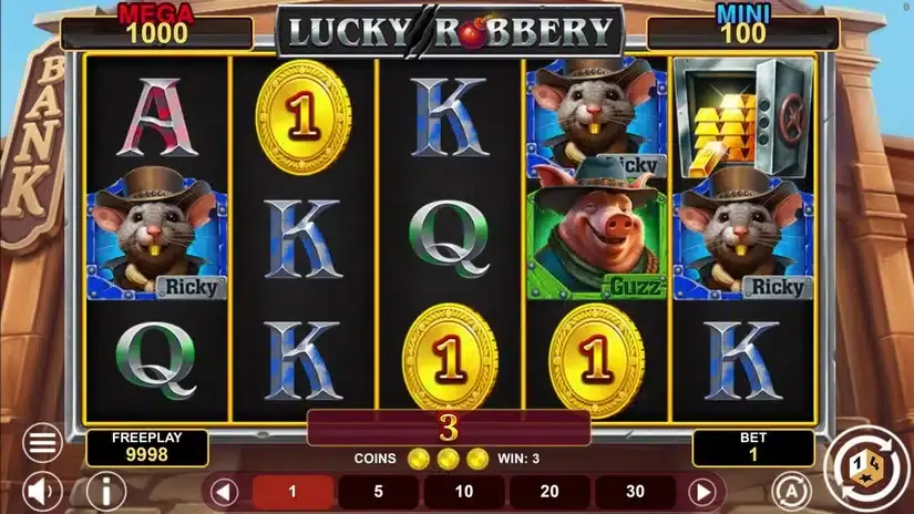 Lucky Robbery Win Spins slot screenshot 3
