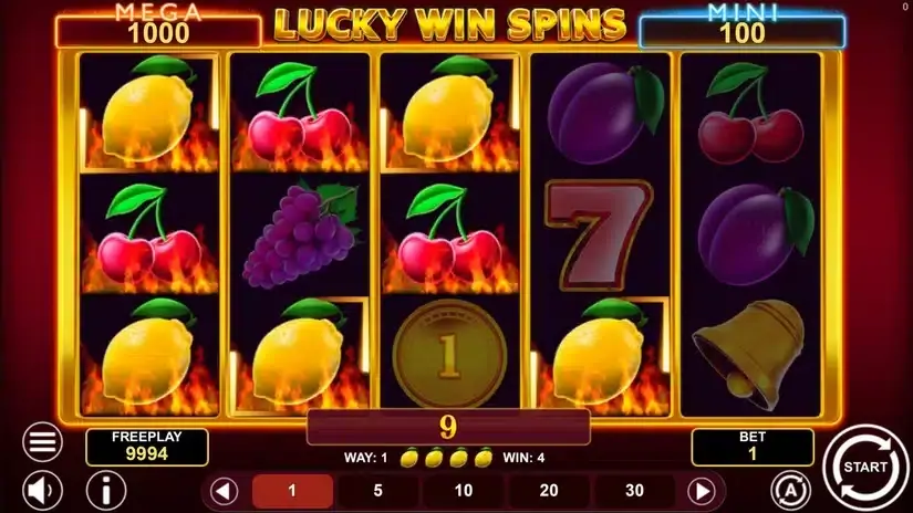 Lucky Win Spins slot screenshot 3