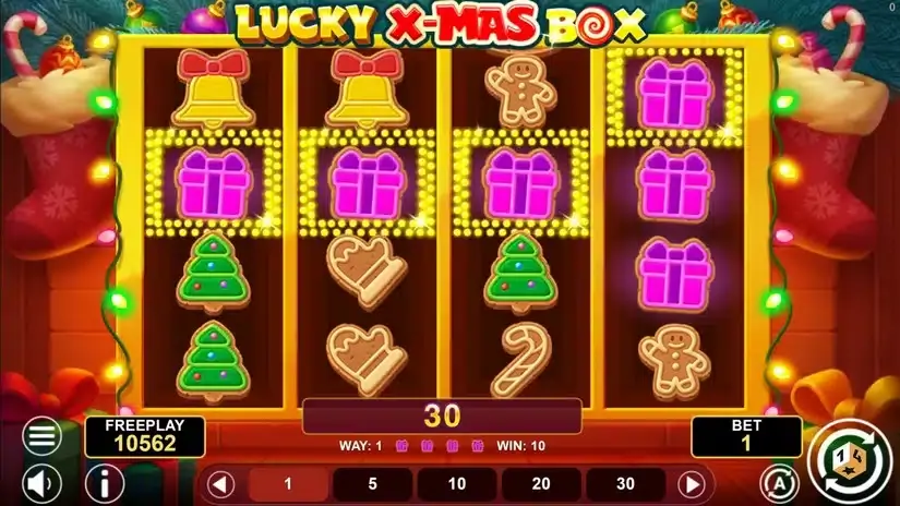 Lucky Xmas Box slot screenshot 4