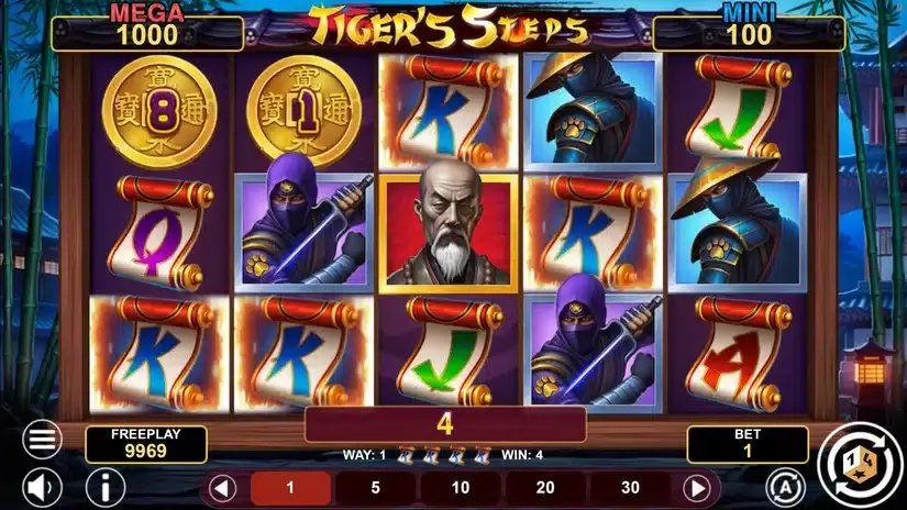 Tiger’s Steps Hold And Win slot screenshot 3