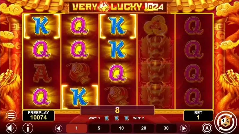 Very Lucky 1024 slot screenshot 3