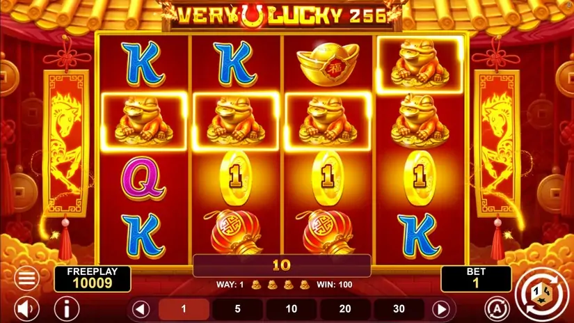 Very Lucky 256 slot screenshot 2