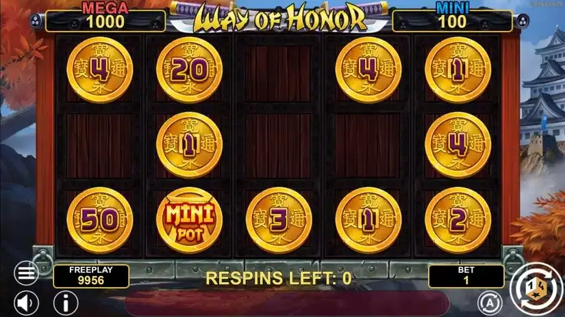 Way Of Honor Hold And Win slot screenshot 6
