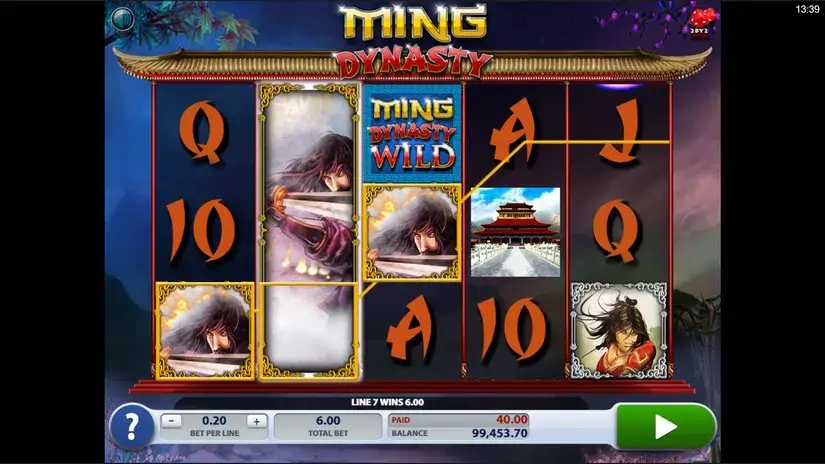 Ming Dynasty slot screenshot 3