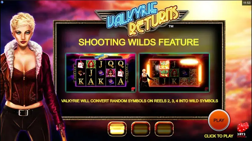 Valkyrie Returns slot screenshot 1