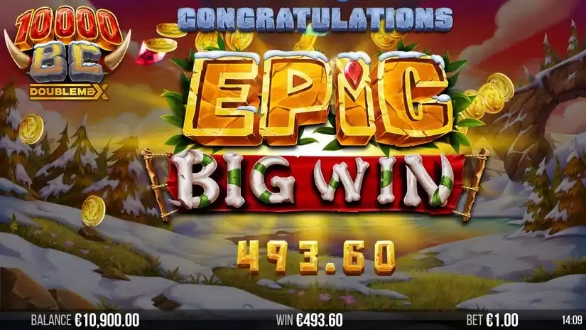 10000 BC Doublemax slot screenshot 