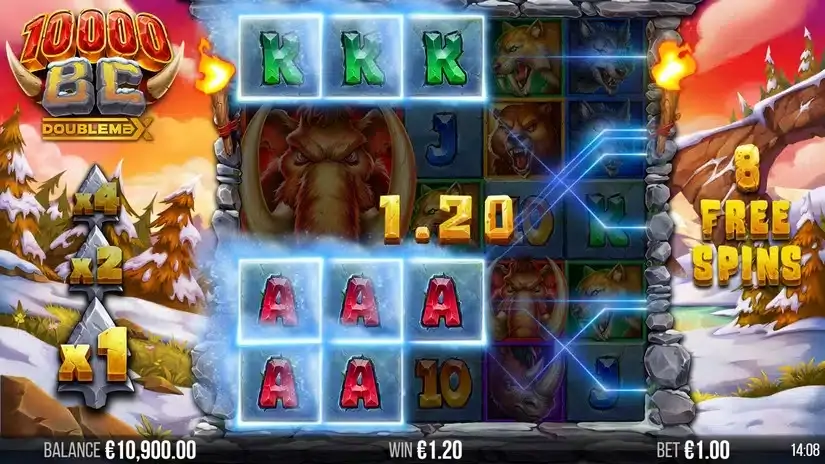 10000 BC Doublemax slot screenshot 4