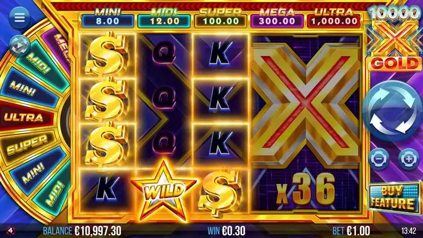 10000x Gold slot screenshot 2