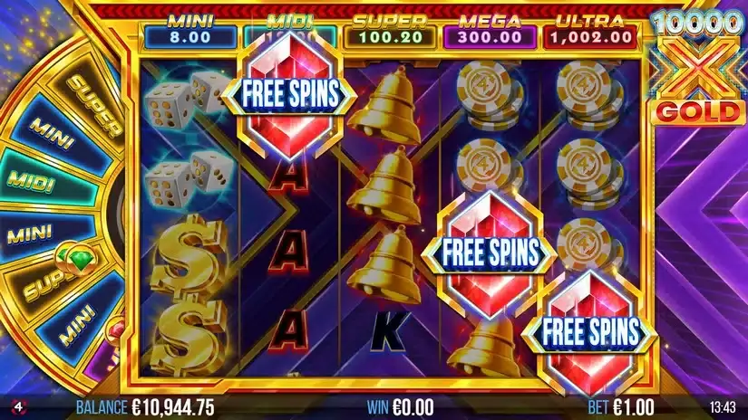 10000x Gold slot screenshot 4