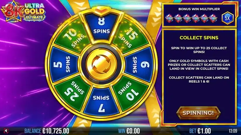 8K Ultra Gold Ultimate slot screenshot 4