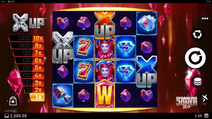 Sparkling Joker X UP slot screenshot 1