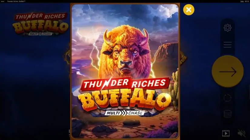 Thunder Riches Buffalo slot screenshot 1