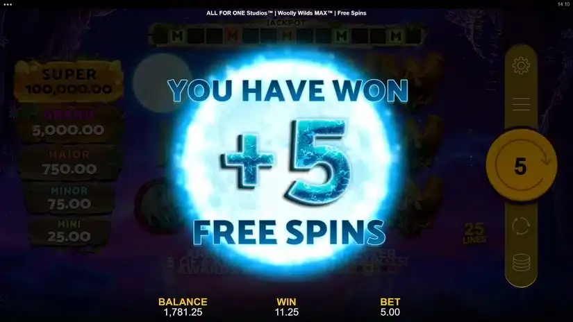 Woolly Wilds MAX slot screenshot 6