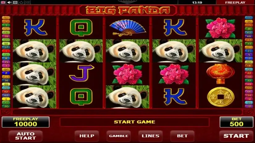 Big Panda slot screenshot 