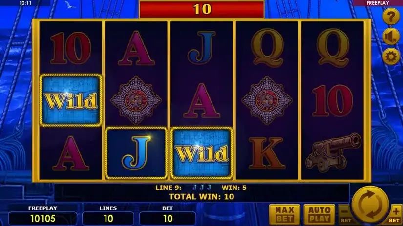 Book of Admiral slot screenshot 