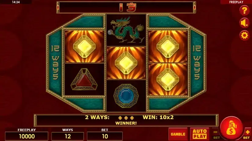 Chinese Spider slot screenshot 3