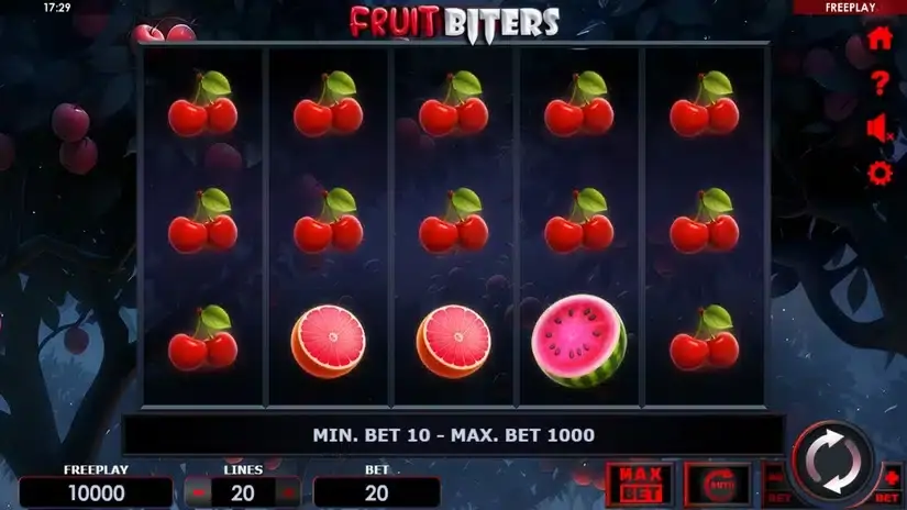 Fruit Biters slot screenshot 1