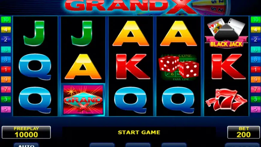 Grand X slot screenshot 1
