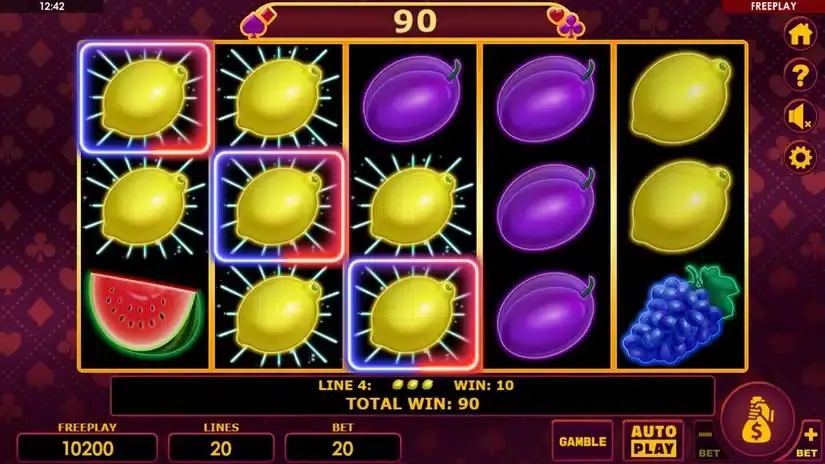 Joker X slot screenshot 