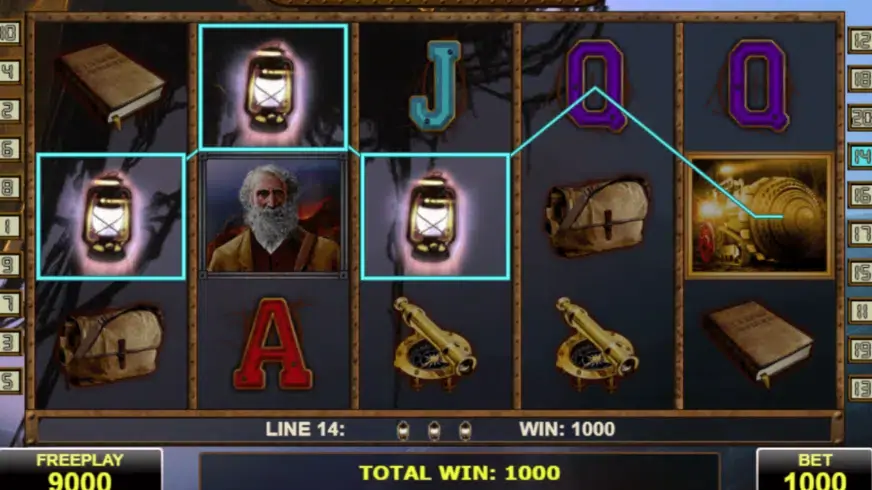 La Gran Aventura slot screenshot 1