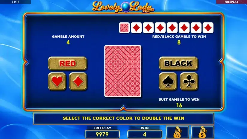 Lovely Lady Deluxe slot screenshot 4