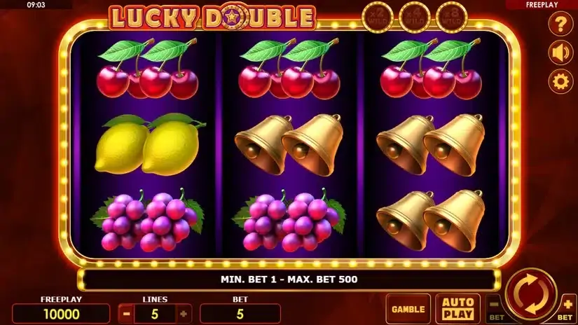 Lucky Double slot screenshot 1