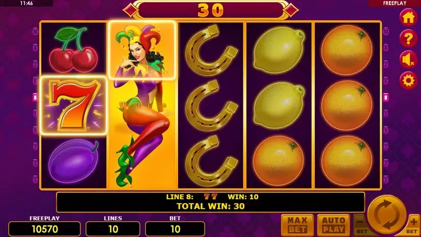 Lucky Joker 10 slot screenshot 4