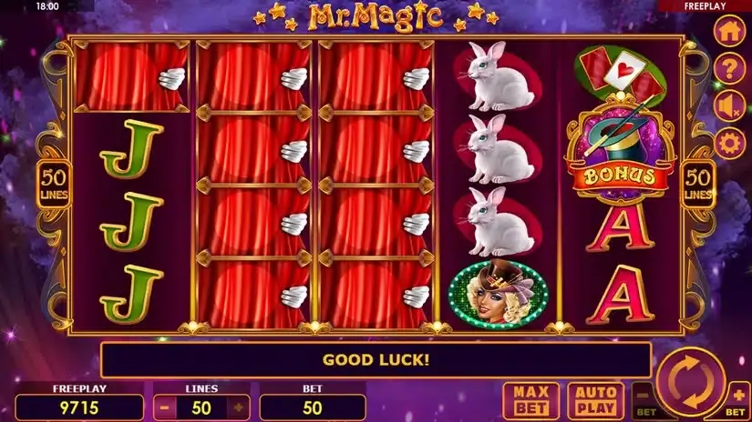 Mr. Magic slot screenshot 2
