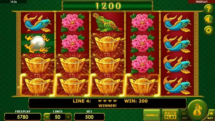 Plenty Dragons slot screenshot 2