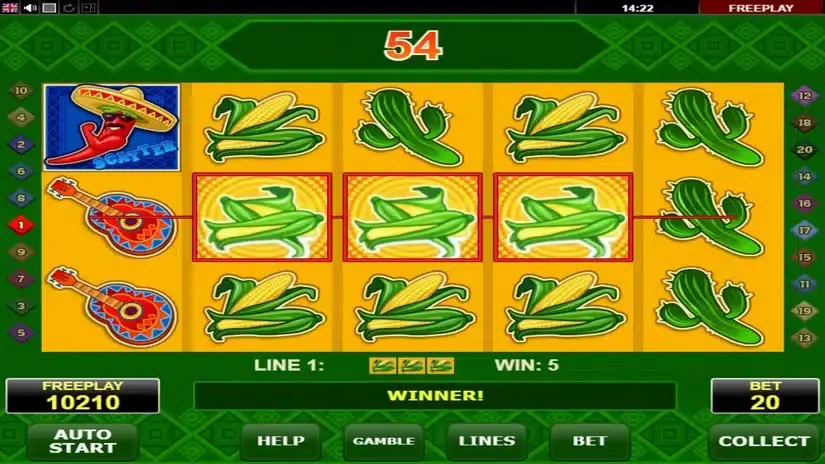 Red Chilli slot screenshot 4