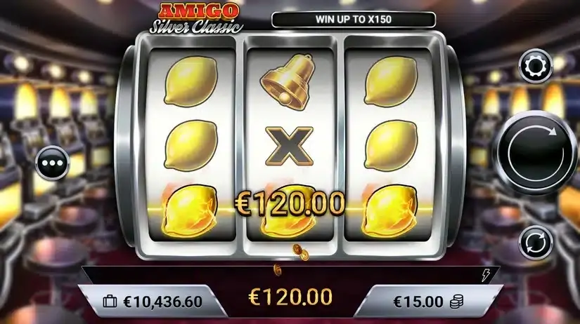 Amigo Silver Classic slot screenshot 5