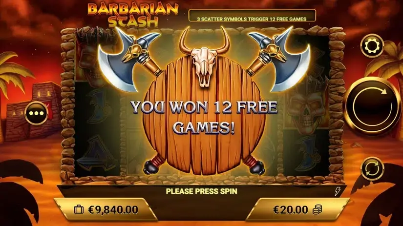 Barbarian Stash slot screenshot 3