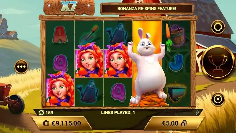 Rabbit Bonanza slot screenshot 4