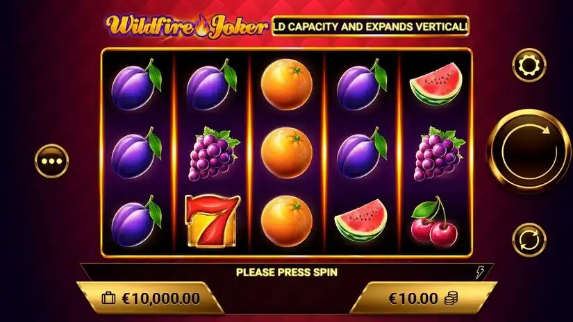 Wildfire Joker slot screenshot 1