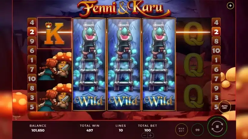 Fenni & Karu slot screenshot 4