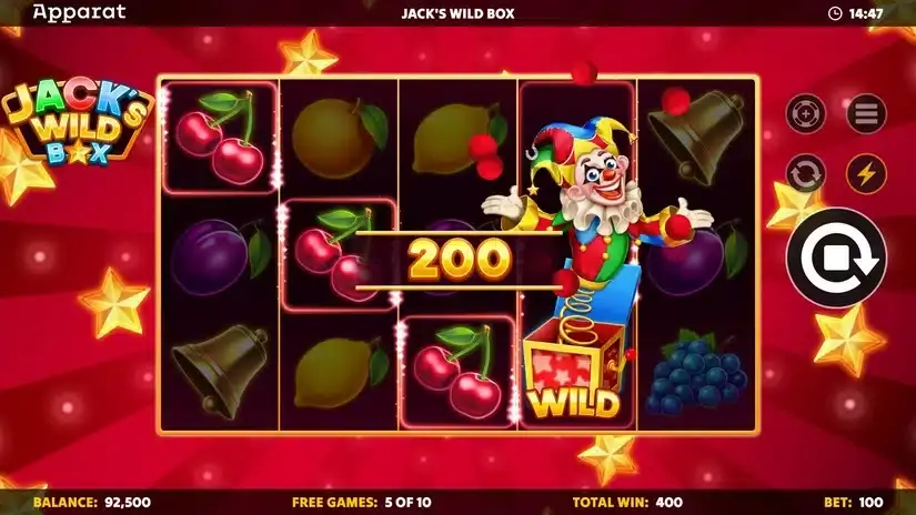 Jack’s Wild Box slot screenshot 3