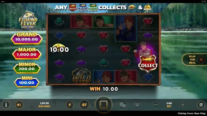 Fishing Fever Bass King slot screenshot 4