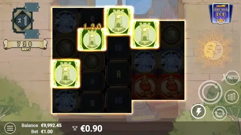 ArcanaPop slot screenshot 3