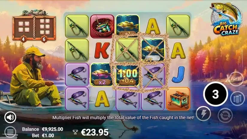 Big Catch Craze slot screenshot 4