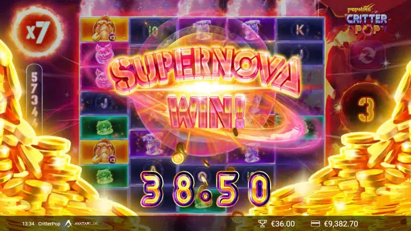 CritterPop slot screenshot 6