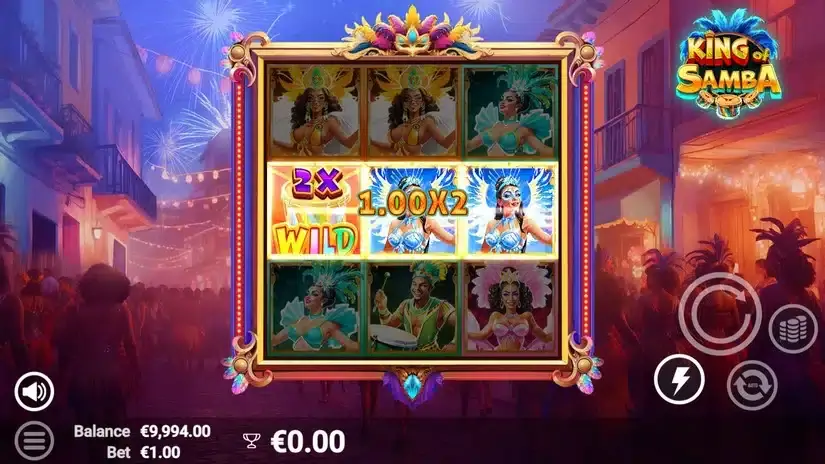 King of Samba slot screenshot 4