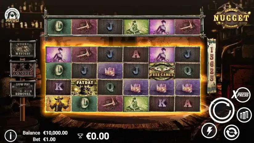 Nugget slot screenshot 1