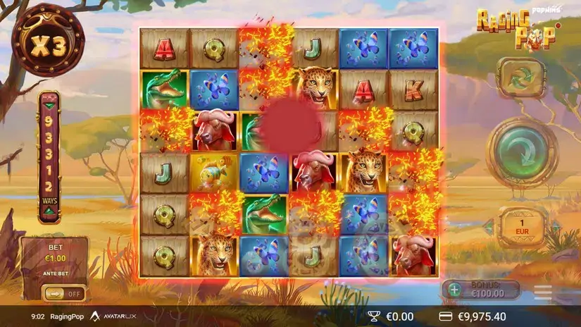 RagingPop slot screenshot 3