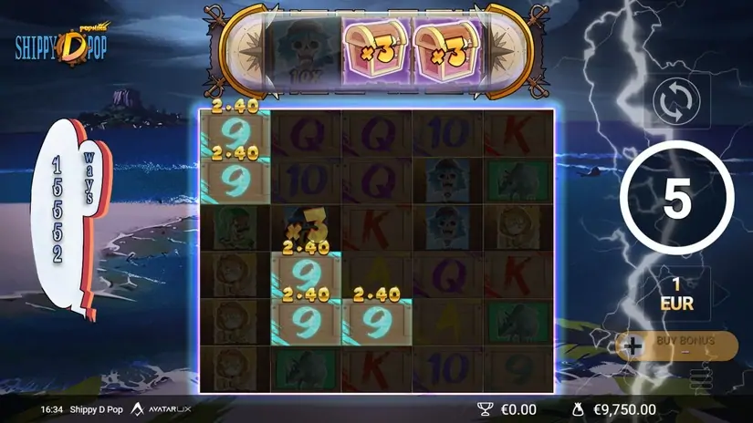 Shippy D Pop slot screenshot 3