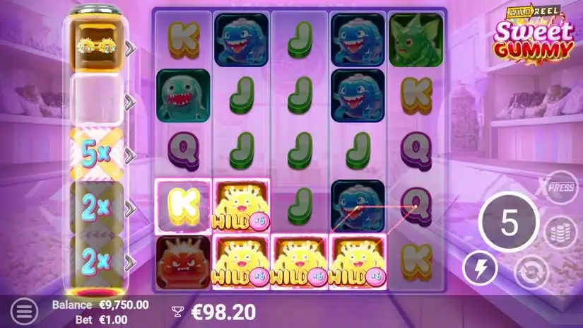Sweet Gummy slot screenshot 5