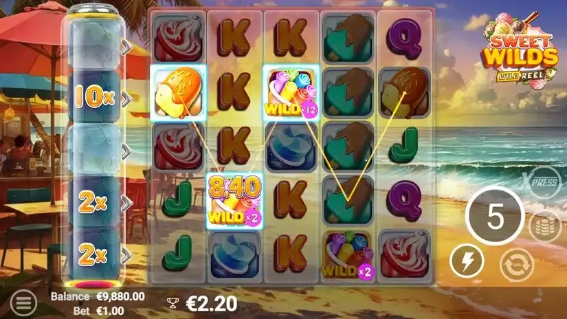 Sweet Wilds slot screenshot 4