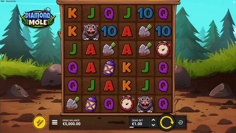 Diamond Mole slot screenshot 1